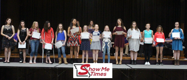 Bloomfield Middle School 7th Grade Volleyball Awards