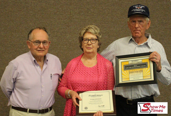 Bloomfield Chamber Lifetime Achievement Award - Evelyn and Gerald Griffin