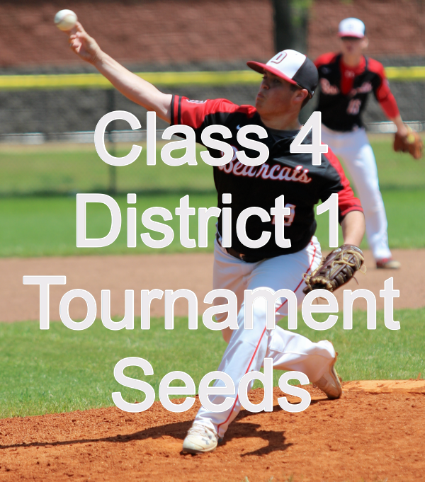 Class 4, District 1 Seeds Set for District Baseball Tournament