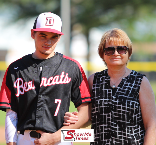 2017 DHS Baseball Senior Night Featuring Ethan Martinez