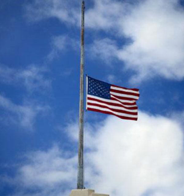 Monday, May 15th Fly US Flag at Half - Staff