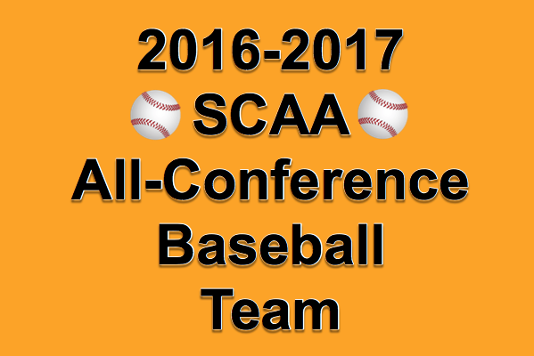 SCAA All-Conference Baseball Team Announced