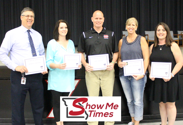 Dexter School Staff Honored for 5 Years of Service