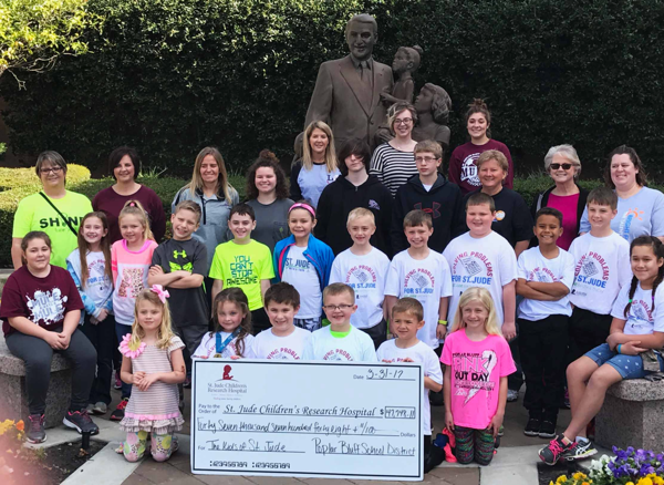 Students Present Almost $48k to St. Jude