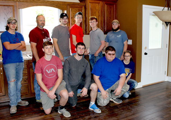 Building Trades Program Completes House