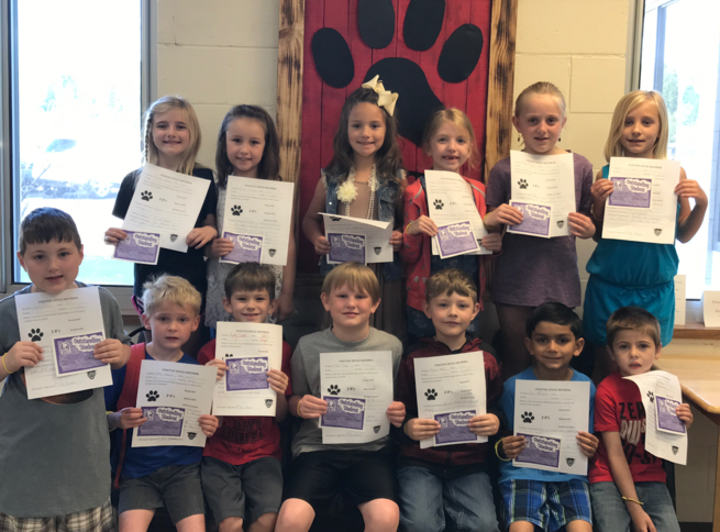 Positive Office Referral Awards Presented