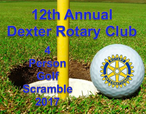 Dexter Rotary Club to Host 12th Annual Golf Tournament