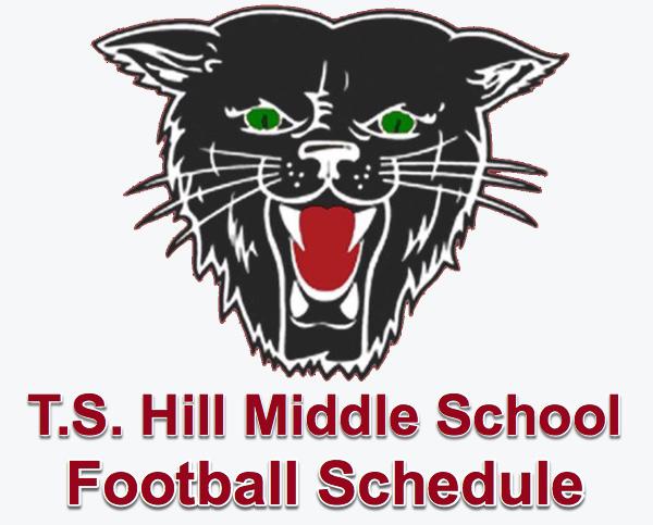 2017 T.S. Hill Middle School Football Schedule