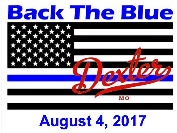 Back the Blue Appreciation Day in Dexter