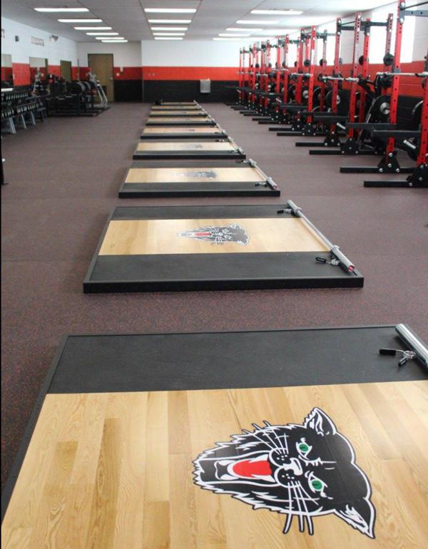 Athletes Making Strides in Newly Remodeled Weight Room