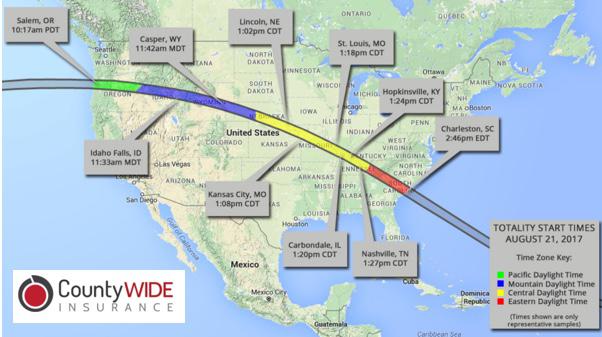 Countywide Insurance Has Tips for a Safe Solar Eclipse Watch