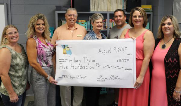 MRTF Awards $500 to Junior High