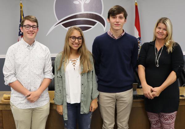 Student Liaisons Elected to School Board