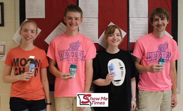 Robotics Club Collecting Deodorant for Backpacks for Kids