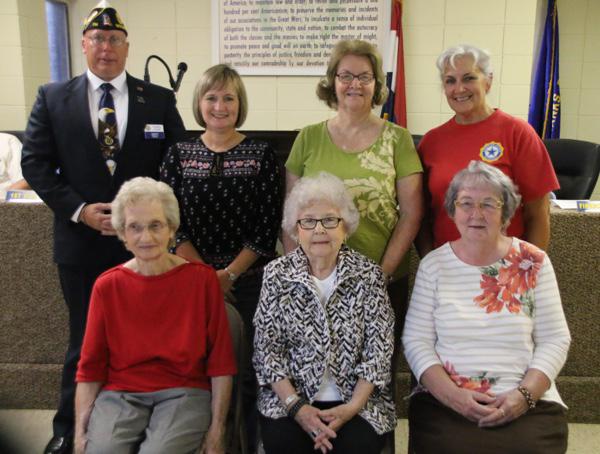 American Legion Post Ladies Auxiliary  Installs New Officers