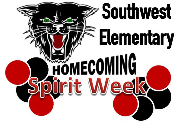 Southwest Elementary Participating in Homecoming Spirit Week