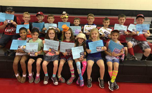 First Grade Students Earn POR at S.W. Elementary