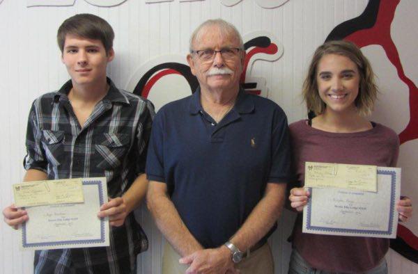 Elks September 2017 Students of the Month