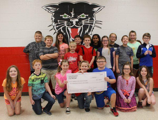 Central Elementary Students Raise Money for Hurricane Relief