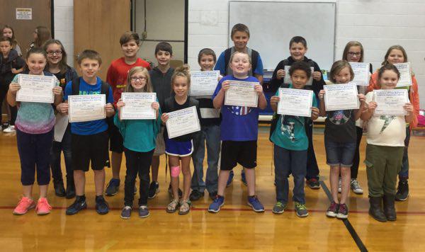 Positive Office Referrals at Bernie Elementary School