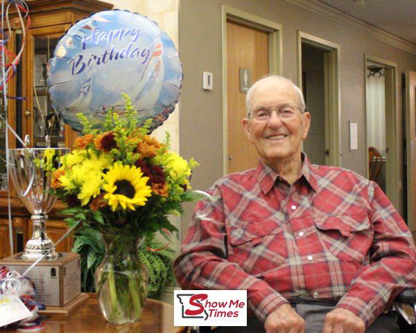 Eldon Stafford Turns 105 Years Old