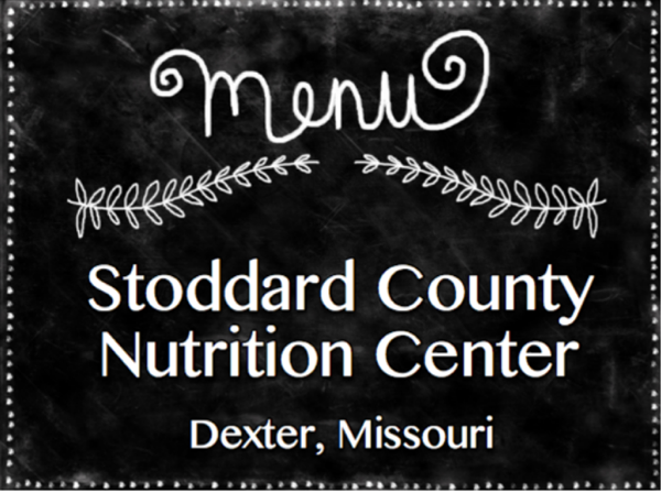 Stoddard County Nutrition Center Menu and Activities