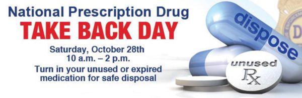 Dexter PD to Participate in National Prescription Drug Take Back Day