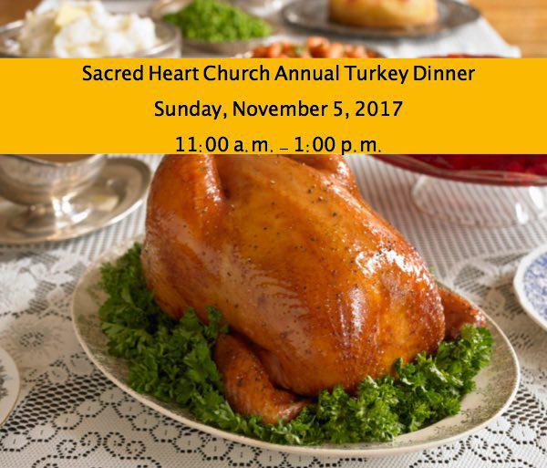 Sacred Heart Church to Host Annual Turkey Dinner