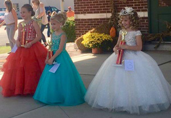 2017 Little Miss Fall Fest Pageant Winners