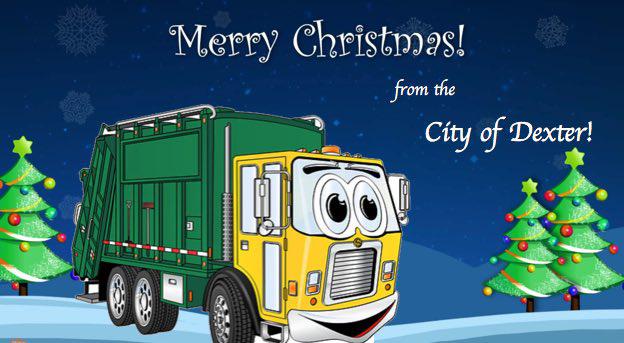 City of Dexter Christmas Trash Schedule