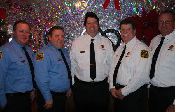 Dexter Firemen Honored for Years of Service