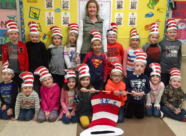 Kindergarten Students Earn 3Rs Flag for January 2018