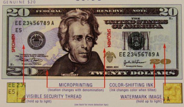 $20 Counterfeit Bills Found at Local Businesses