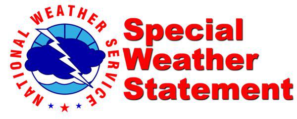 Special Weather Statement Until 3 p.m. Wednesday