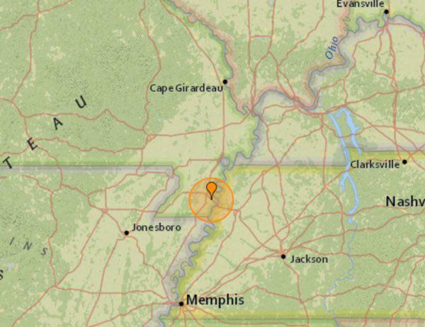 3.6 Magnitude Earthquake Shakes Southeast Missouri