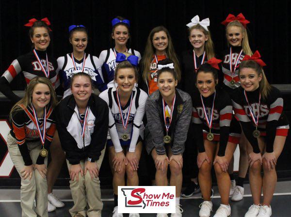 2018 SCAA Boys Basketball All-Tournament Cheer Team