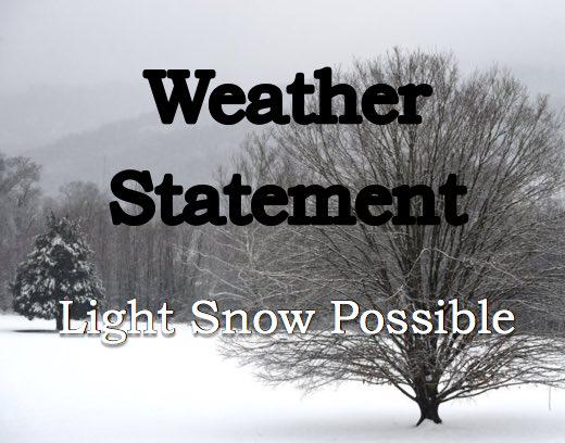 More Precipitation on the Way - Special Weather Statement