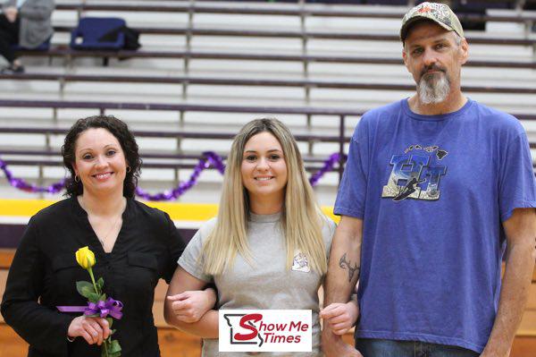 2018 BHS Senior Night Featuring Kaitlyn Fincher