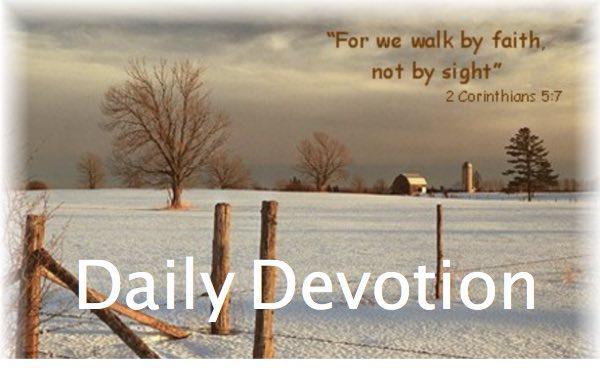 Daily Devotional - Tuesday, February 27, 2018 - Finding Favor with God and Man