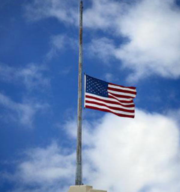 Presidential Proclamation - Flags to Fly Half Staff on Friday
