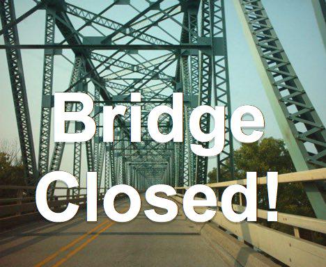 US 51 Ohio River Bridge at Cairo Closed