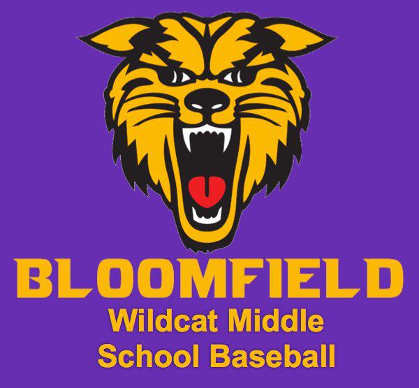 2018 Bloomfield Middle School Baseball Schedule and Roster