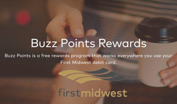 First Midwest Bank Launches Buzz Points Rewards Program