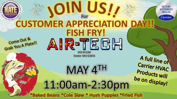 Air Tech to Host Customer Appreciation Luncheon
