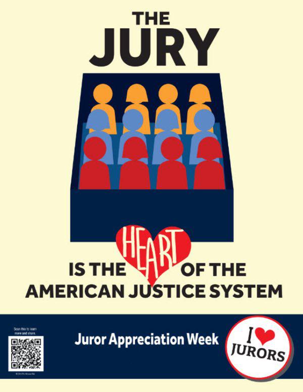 Juror Appreciation Week 2018 Begins Sunday