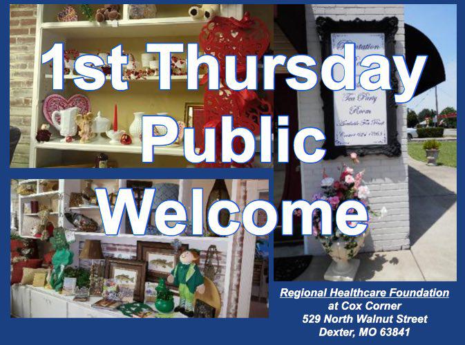 Time to Go Shopping at First Thursday!  Lots of Goodies to Buy!!