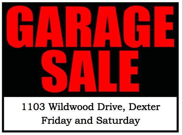 Multi-Family Garage Sale in Dexter