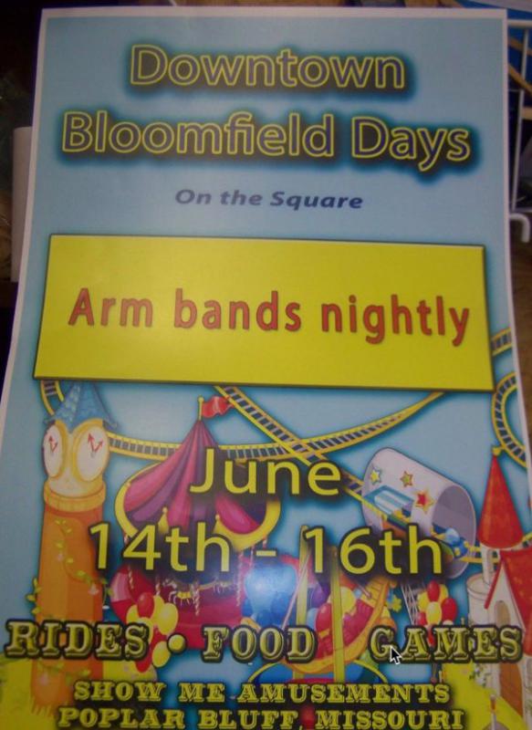 Downtown Bloomfield Days On the Square - Carnival Time!
