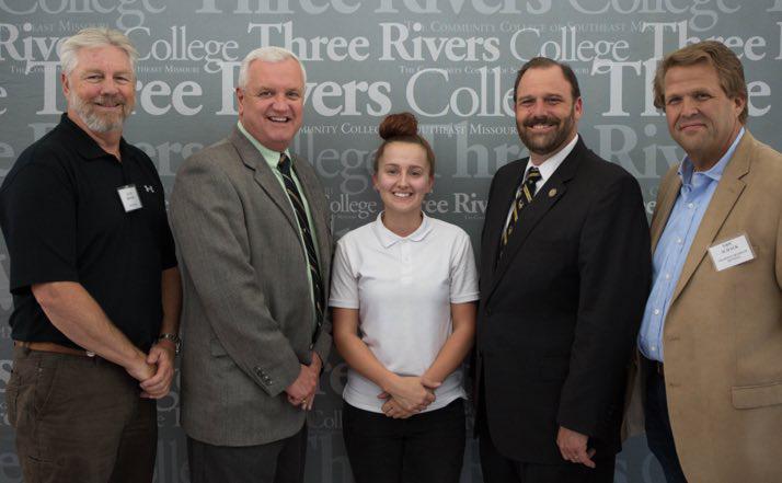 Three Rivers College Student Receives T.R.U.S.T. Scholarship