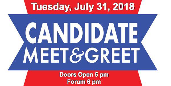 Meet the Candidate Set for Tuesday Evening